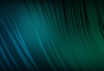 Dark Blue, Green vector layout with wry lines.