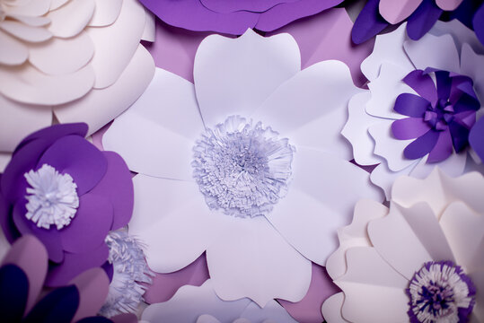 handgemachte Papierblumen	