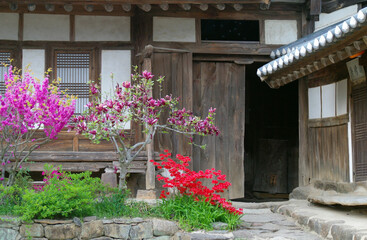 Fototapeta na wymiar South Korea An old house Unjoru 