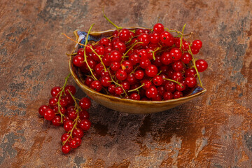 Sweet tasty fresh Red currant