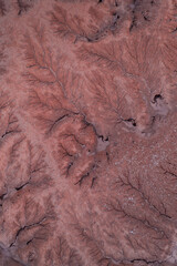 Landscape in Desierto del Diablo, Los Colorados, Tolar Grande, La Puna, Argentina, South America, America