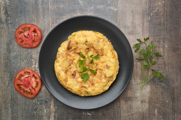 Spanish omelette. Spain, Europe