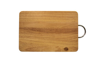 Chopping board on white background.