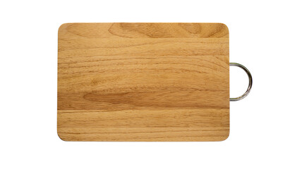 Chopping board on white background.