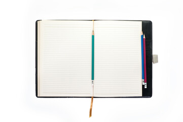 Diary or Notebook Paper Background.