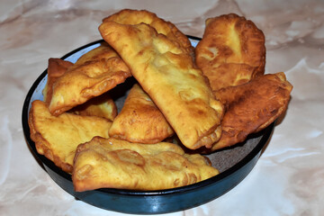 traditional pastry from the Balkan region Mekitsa