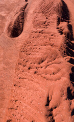 Aerial View, Desierto del Diablo, Los Colorados, Tolar Grande, La Puna, Argentina, South America, America