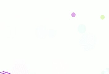 Light Multicolor vector texture with disks.