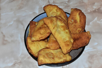 traditional pastry from the Balkan region Mekitsa