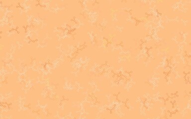 Light Red vector template with artificial intelligence structure.