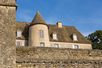 Fototapeta na wymiar The Castle of the Jardins de Marqueyssac