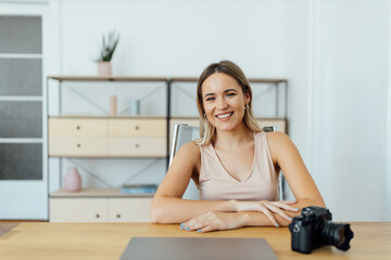 Portrait of a young creative professional at work place.