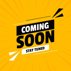 coming soon under construction yellow background design