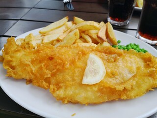 British favourite dish for coastal holidays Fish and Chips
