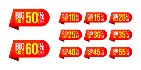 Label discount set,Discount,Sale label,Discount tag,Discount banner vector eps