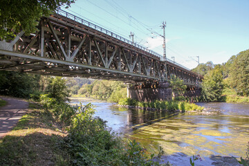 Railway bridge over the sieg 