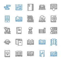 reader icons set