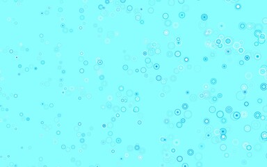 Light BLUE vector layout with circle shapes.