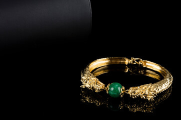Close up of diamond bracelet. space for your text.