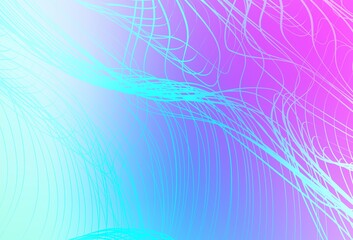 Light Pink, Blue vector colorful blur backdrop.