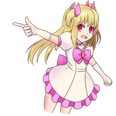 魔法少女 困り顔