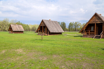 Ukrainian village house