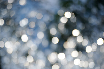 Bokeh abstract blurred background