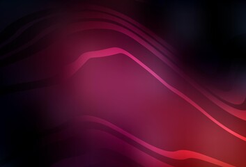 Dark Pink vector layout with wry lines.
