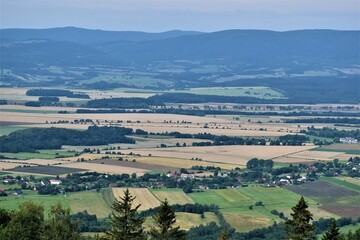 Widok z gór 
