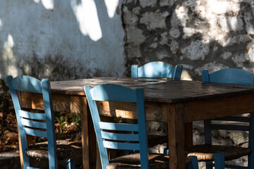 Oldest village in Thassos island Greece Kastro