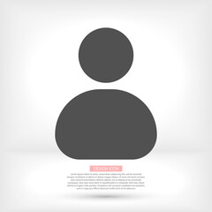 man icon . vector man . illustration man . 10 eps man . simple image man