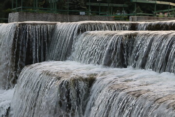 waterfall complex in Minsk Belarus