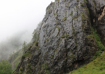 Landscape with mountains on Altai