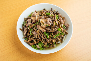 Hunan Home Cooking Dried Beans Fried Pork