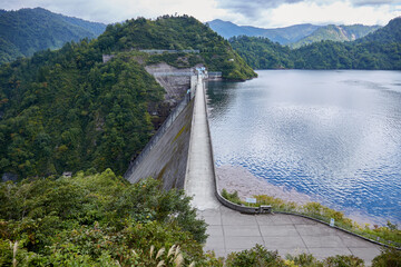 奥只見ダムと奥只見湖 新潟県魚沼市