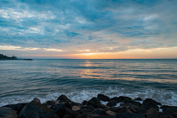 Sunrise on the Beach of Phan Thiet, Vietnam