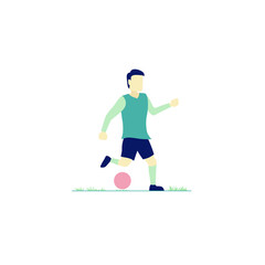 football game flat illustration vector design