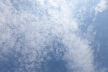 blue sky with clouds