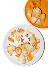 Indian Traditional Cassava or tapioca Chips