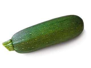 zucchini isolated on white