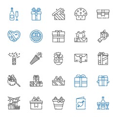 Fototapeta premium anniversary icons set