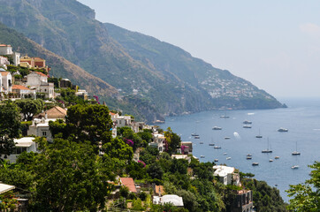 Obraz premium City of Positano in the region of the Amalfi Coast, Italy.