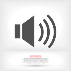 Speaker vector icon. Mail Icon Symbols vector icon. symbol for web site Computer vector icon and mobile vector.