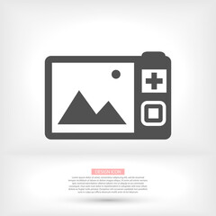 Computer Mouse Icon Symbol. PC Mouse icon vector isolated illustration. Icon computer mouse web. Modern computer mouse, flat icon design