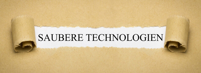 Saubere Technologien
