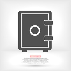 Safe for money icon . vector Safe for money . illustration Safe for money . 10 eps Safe for money . simple image Safe for money