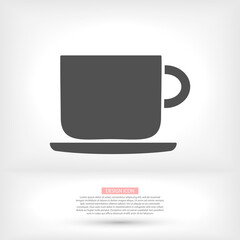 Cup with tea vector icon bag symbol icon vector illustration eps 10 on white background vector icon