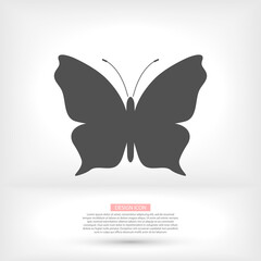 Butterfly. Universal Vector icon for web and mobile application. Vector icon illustration on a white background Vector icon . Editable Thin line.