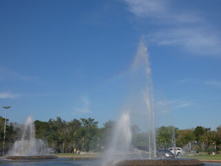 Fountain in the park