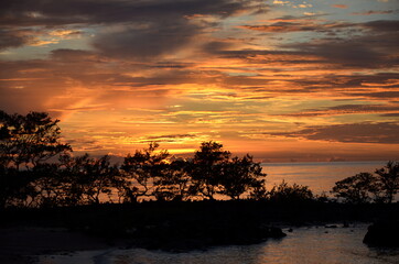 Obraz premium Praia Secreta - Amanhecer